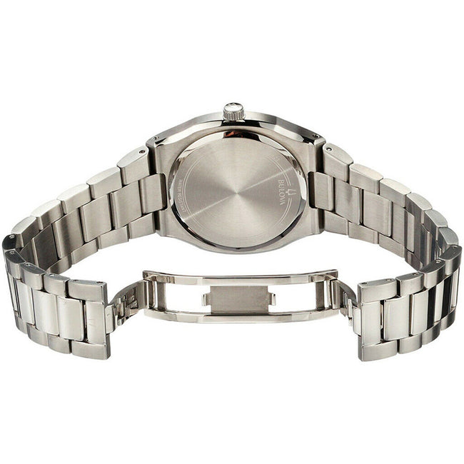 Bulova Damen 96M126 Kleid weißes Zifferblatt Uhr