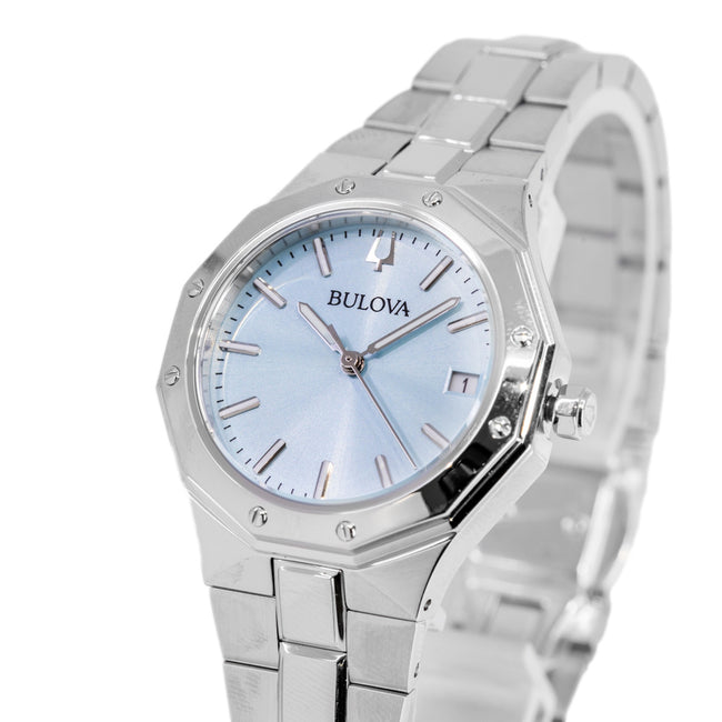 Bulova Women's 96M169 Octagon Lady 32mm Quartz