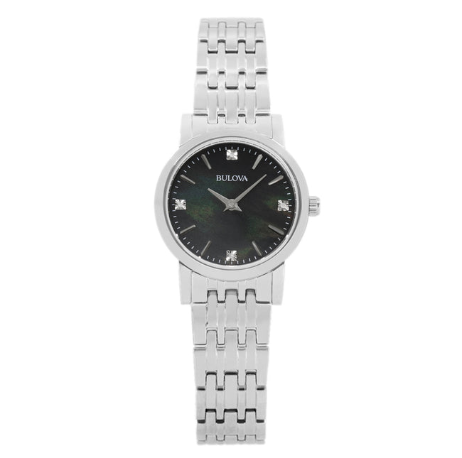 Bulova Damen 96P148 Diamant Quarz Uhr
