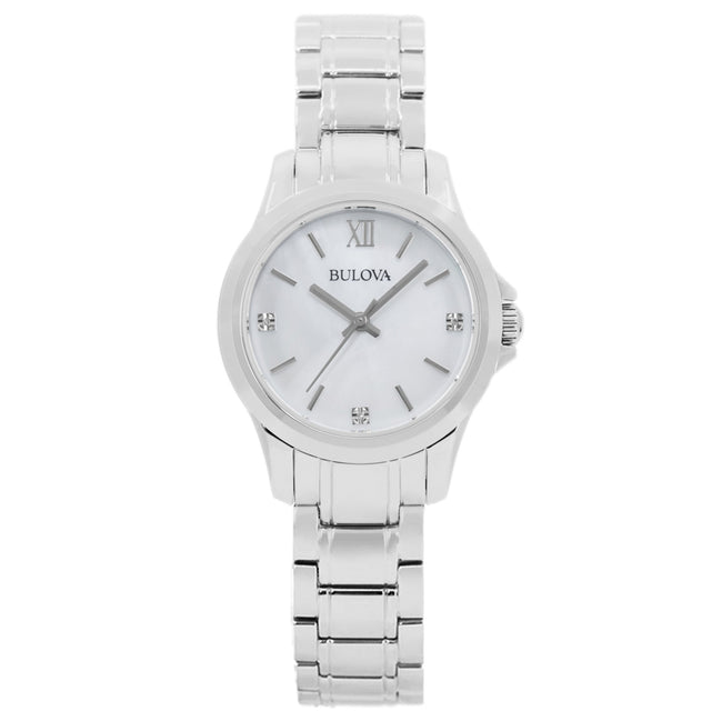 Bulova Ladies 96P152 Diamonds Quartz