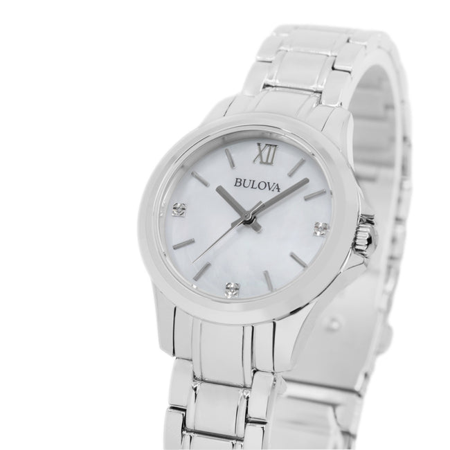 Bulova Ladies 96P152 Diamonds Quartz