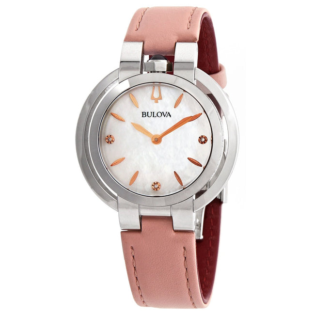 Bulova Ladies 96P197 Rubaiyat MoP Dial Watch