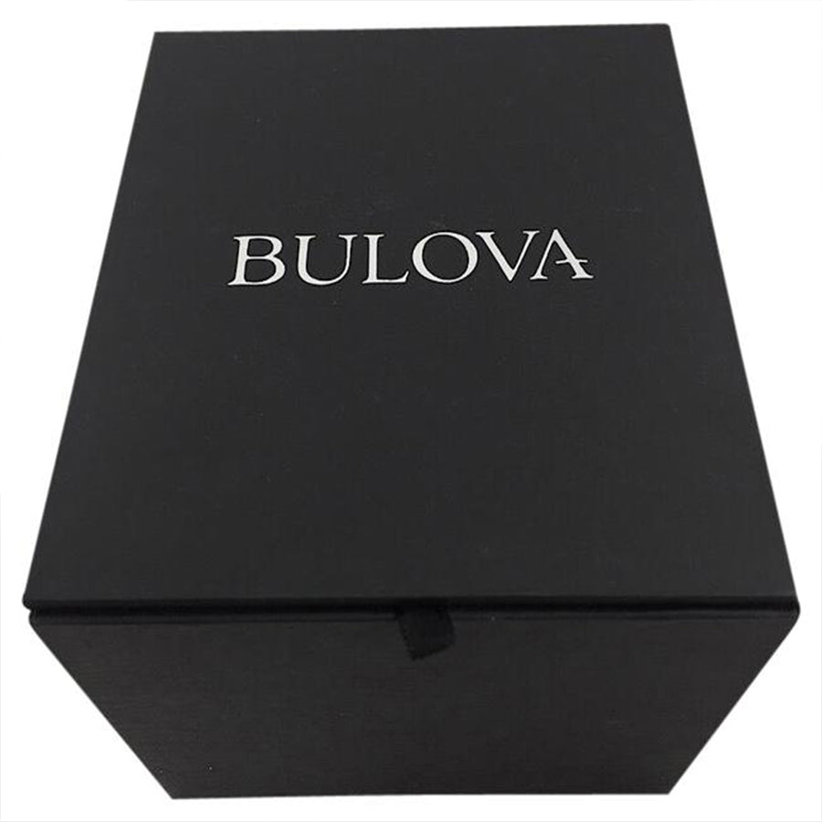 Bulova Ladies 96P219 Diamond Accent Silver Dial Watch