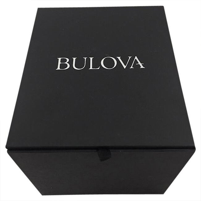 Bulova Ladies 96P219 Diamond Accent Silver Dial Watch
