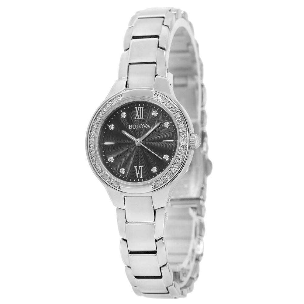 Bulova Women's 96R207 Classic Diamonds 28mm Quartz