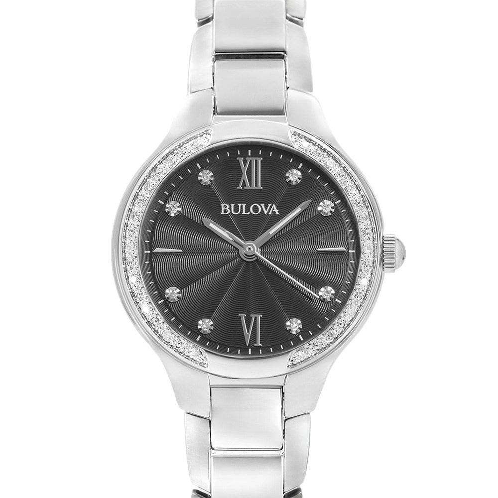 Bulova Women's 96R207 Classic Diamonds 28mm Quartz