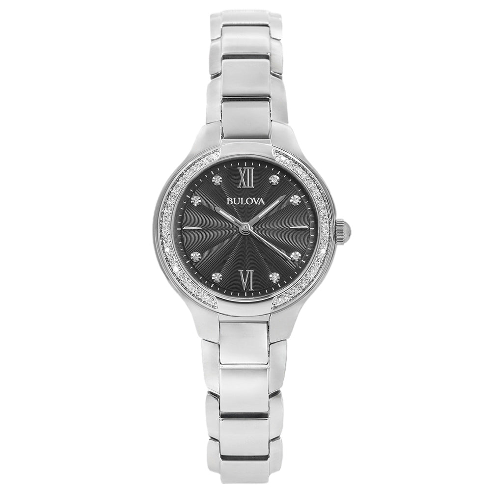 Bulova Women's 96R207 Classic Diamonds 28mm Quartz