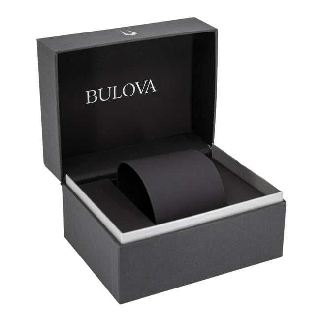 Bulova Damen 96R207 Schwarz Diamanten Zifferblatt Uhr