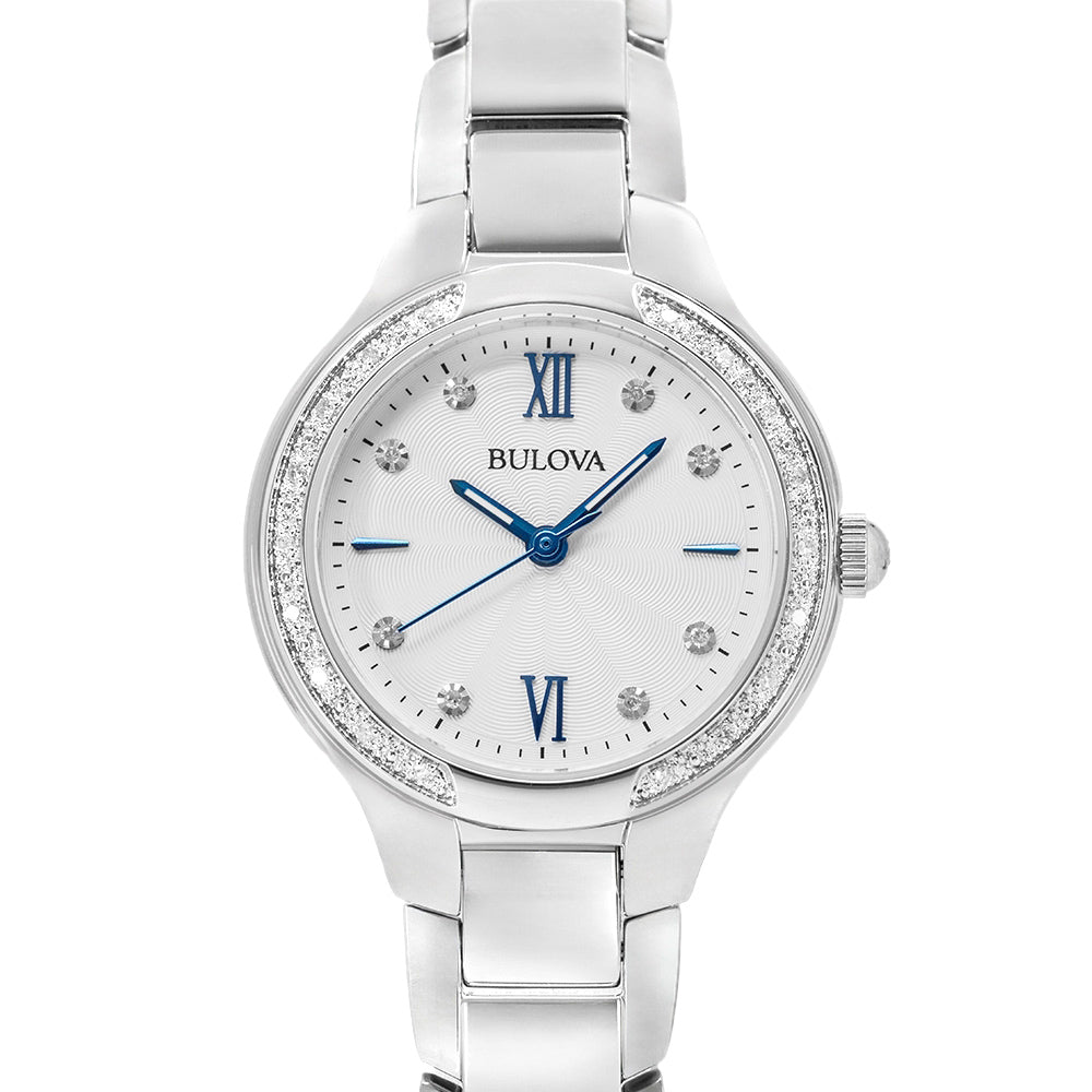 Bulova Women's 96R208 Classic Diamonds 28mm Quartz