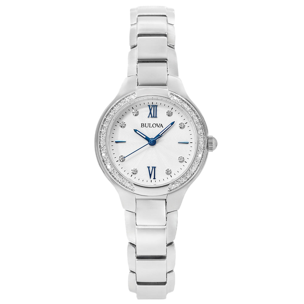Bulova Women's 96R208 Classic Diamonds 28mm Quartz