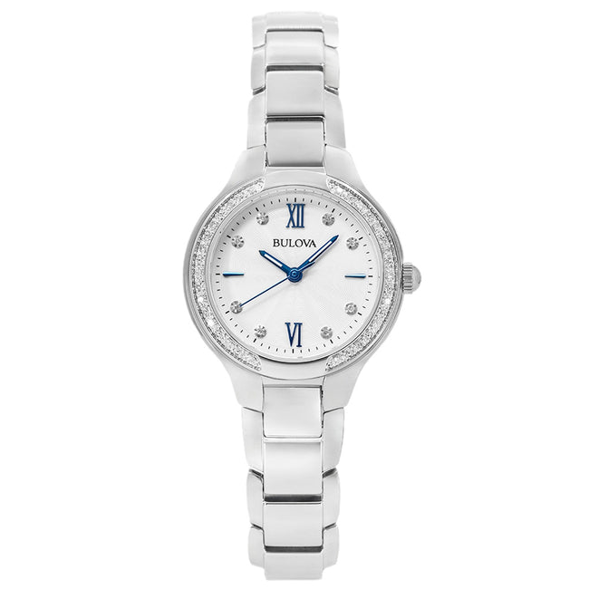 Bulova Women's 96R208 Classic Diamonds 28mm Quartz