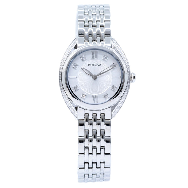Bulova Ladies 96R212 Classic Silver Dial Watch