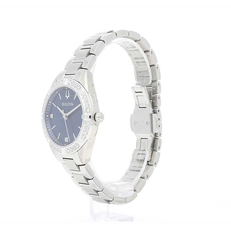 Bulova Ladies 96R243 Sutton Blue Dial Watch
