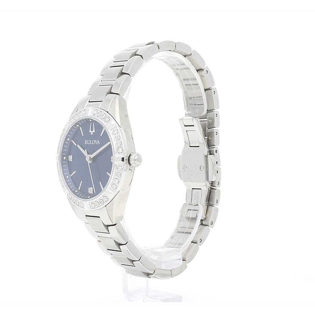 Bulova Damen 96R243 Sutton blaues Zifferblatt Uhr
