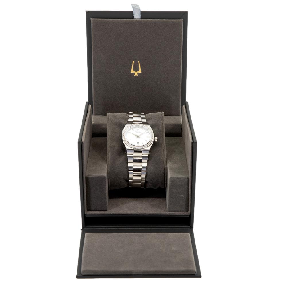Bulova Ladies 96R245 Classic Surveyor Diamonds Watch