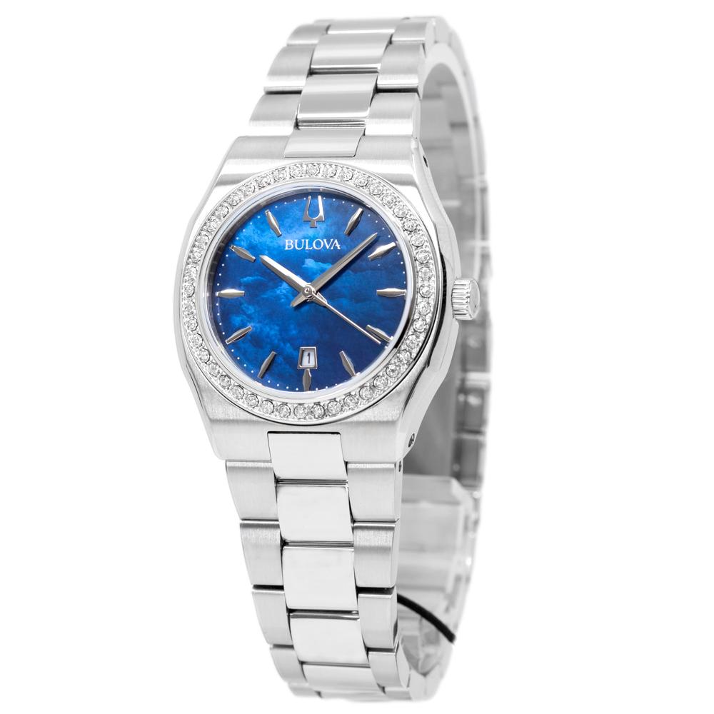 Bulova Ladies 96R246 Classic Surveyor Diamonds Quartz