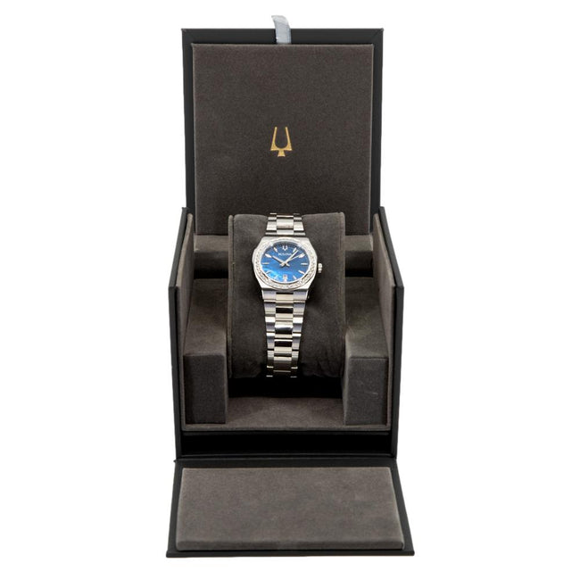 Bulova Ladies 96R246 Classic Surveyor Diamonds Quartz