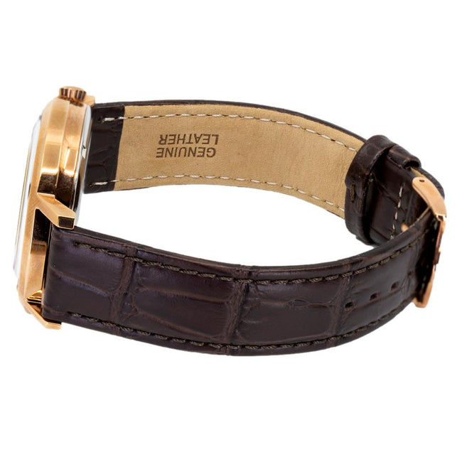 Bulova Herrenuhr 97A136 Klassisches weißes Zifferblatt