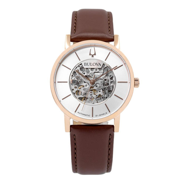 Bulova Men's 97A172 Clipper Skelethon Watch