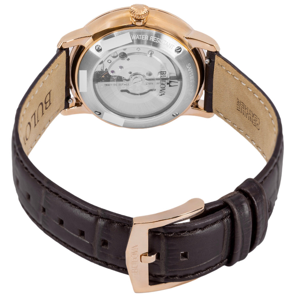 Bulova Men's 97B225 Classic Hudson 39mm Automatic