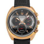 Bulova Men's 98A156 Curv Rose Gold 43mm Quartz Chronograph