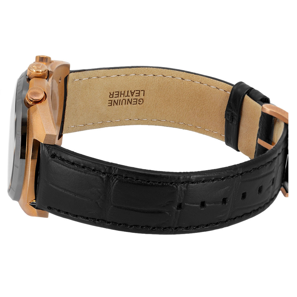 Bulova Men's 98A156 Curv Rose Gold 43mm Quartz Chronograph