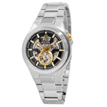 Bulova Herren 98A224 Schwarz-Skelett Zifferblatt Automatikuhr