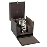 Bulova Herren 98A224 Schwarz-Skelett Zifferblatt Automatikuhr