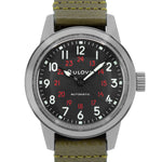Bulova Herrenuhr 98A255 Hack Schwarzes Zifferblatt