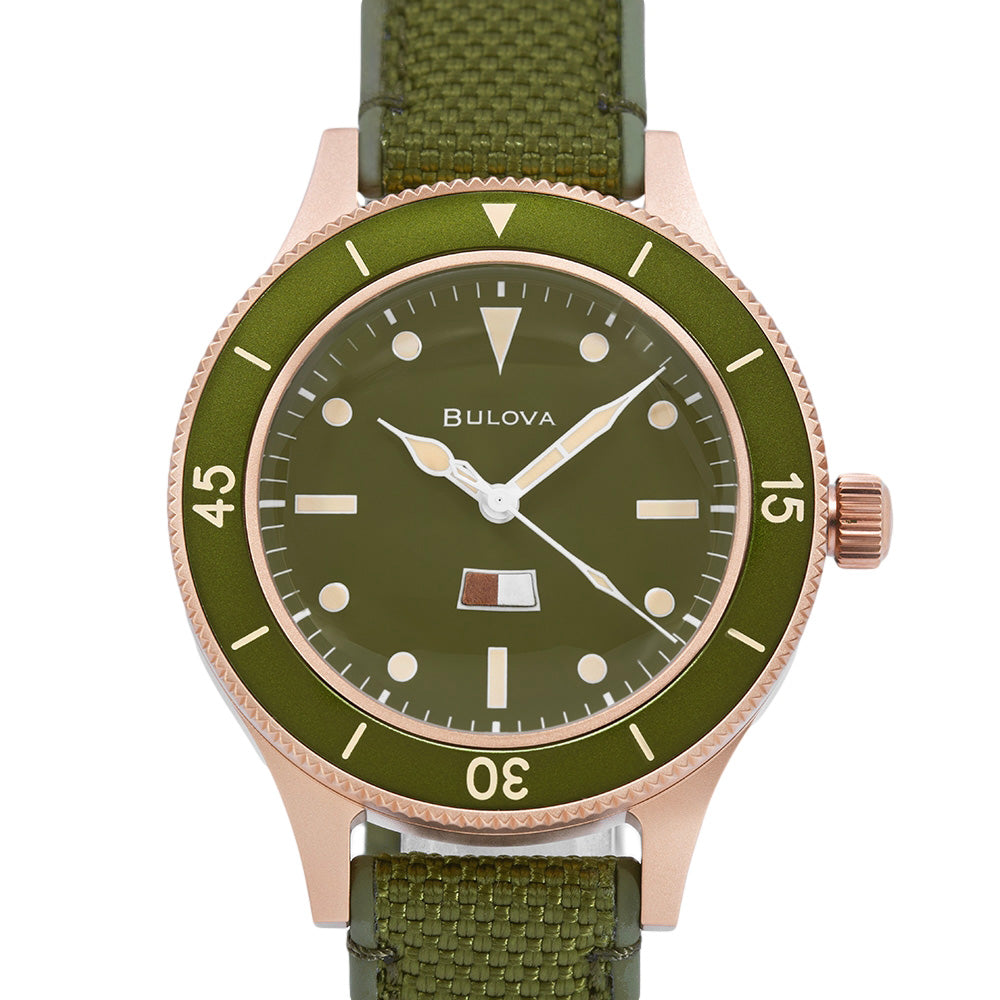 Bulova 98A324 Mil-Ships Bronze 150th Anniversary Special Ed.