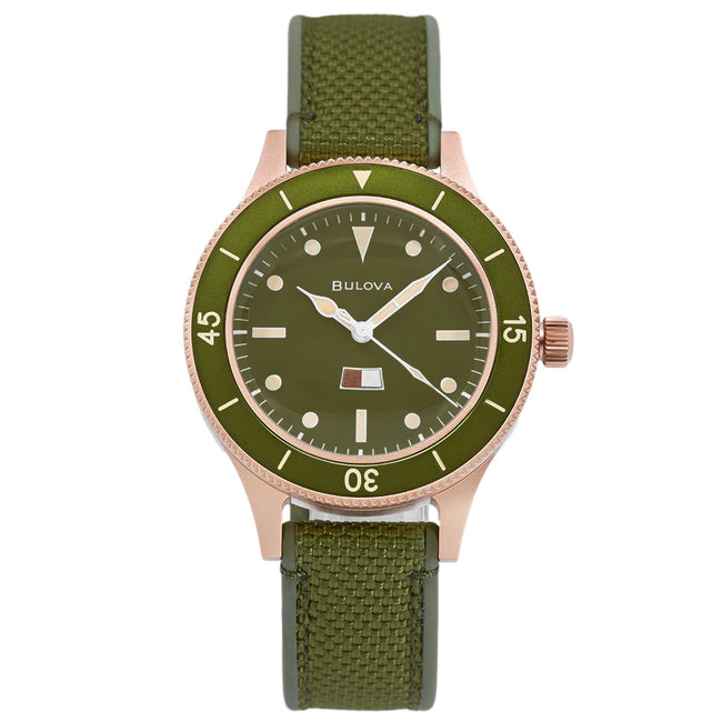 Bulova 98A324 Mil-Ships Bronze 150th Anniversary Special Ed.