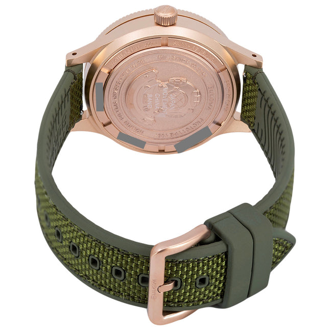 Bulova 98A324 Mil-Ships Bronze 150th Anniversary Special Ed.