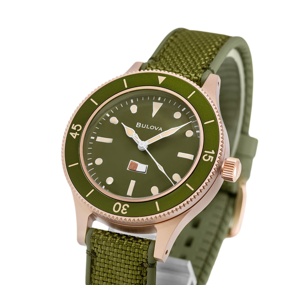 Bulova 98A324 Mil-Ships Bronze 150th Anniversary Special Ed.