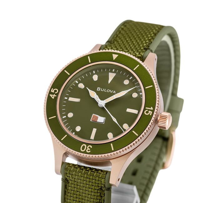 Bulova 98A324 Mil-Ships Bronze 150th Anniversary Special Ed.