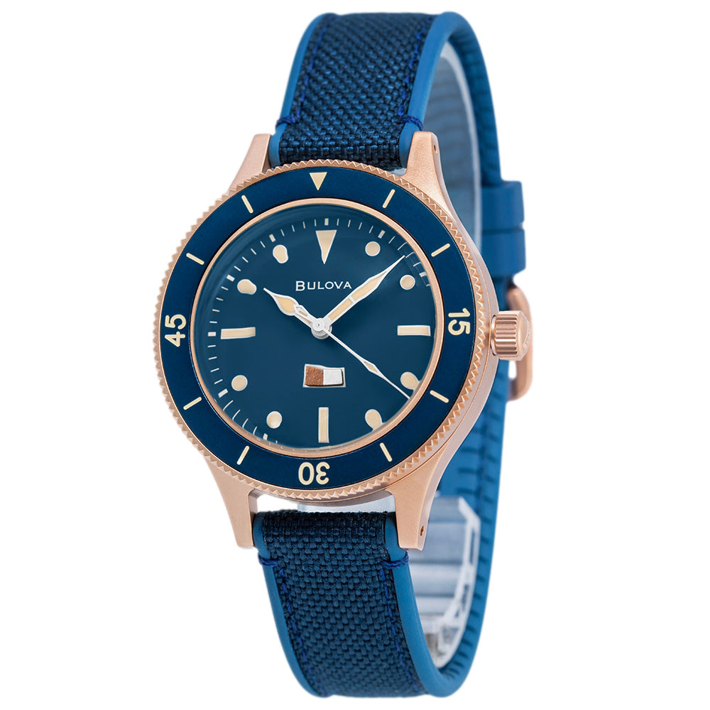 Bulova 98A325 Mil-Ships Bronze 150th Anniversary Special Ed.