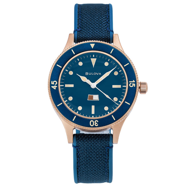 Bulova 98A325 Mil-Ships Bronze 150th Anniversary Special Ed.