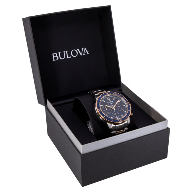 Bulova Men's 98B301 Marine Star 45mm Quartz Chronograph