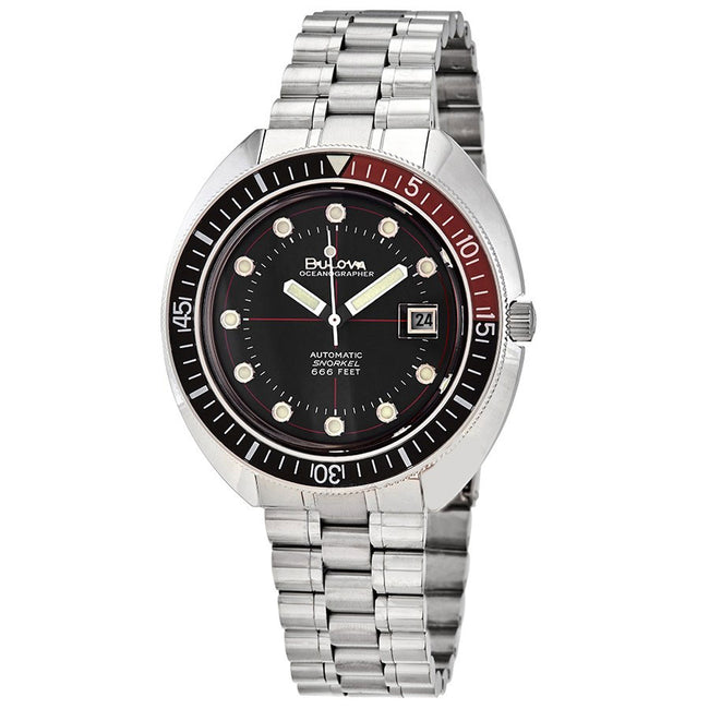 Bulova Men's 98B320 Devil Diver Auto Blue Dial Watch
