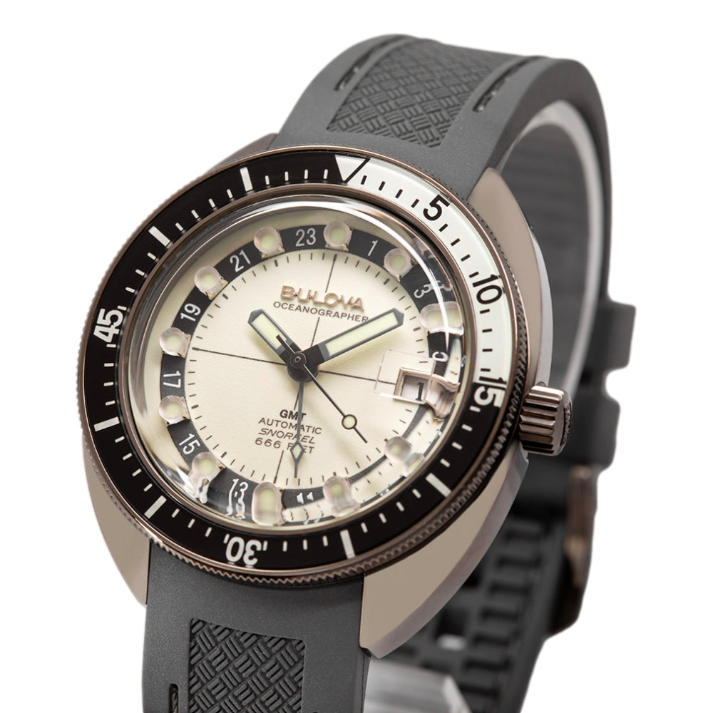 Bulova Men's 98B407  Oceanographer GMT Mechanical