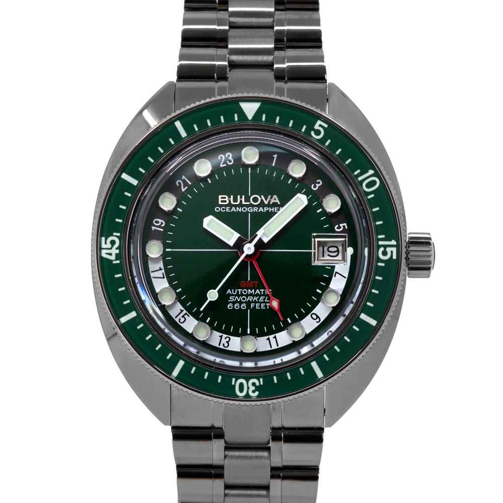 Bulova Men's 98B415 Oceanographer GMT Mechanical
