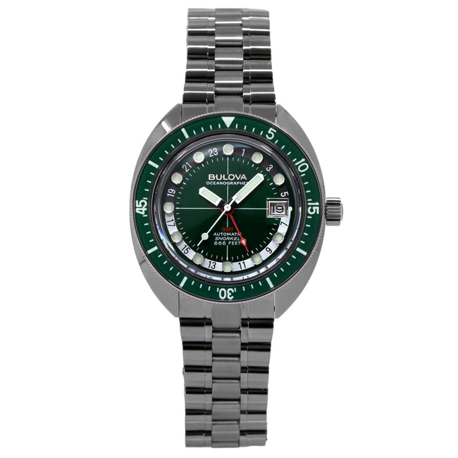 Bulova Men's 98B415 Oceanographer GMT Mechanical