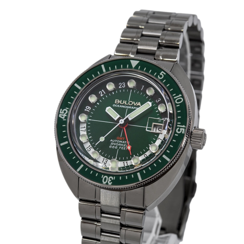 Bulova Men's 98B415 Oceanographer GMT Mechanical