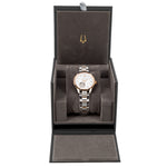 Bulova Herrenuhr 98P170 MOP Zifferblatt Diamanten