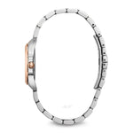 Bulova Damen 98P183 Weiß MOP Zifferblatt mit Diamanten Uhr