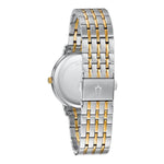 Bulova Women's 98P189 White Dial with Diamonds Quartz