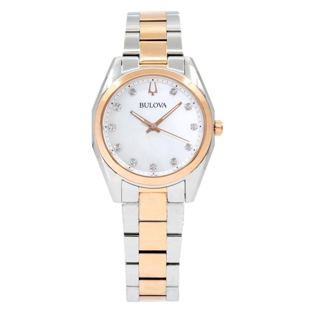 Bulova Ladies 98P207 Surveyor Mop Dial Diamonds Quartz