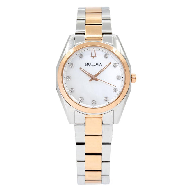 Bulova Ladies 98P207 Surveyor Mop Dial Diamonds Quartz