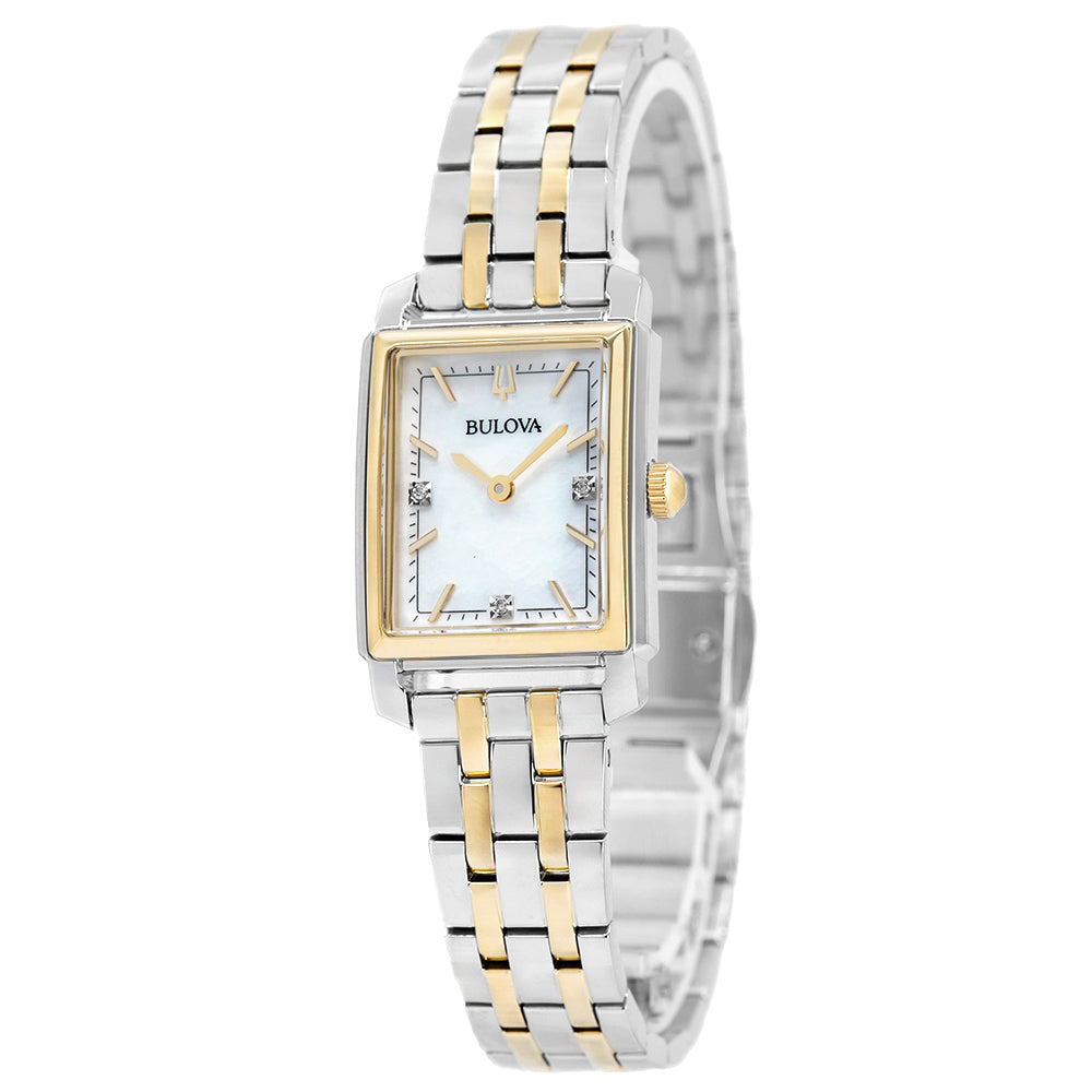 Bulova Women's 98P220 Sutton Tank 21mm Quartz