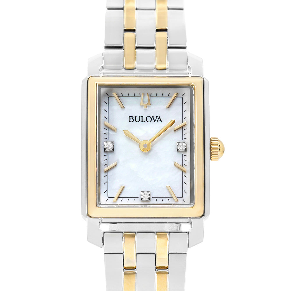 Bulova Women's 98P220 Sutton Tank 21mm Quartz