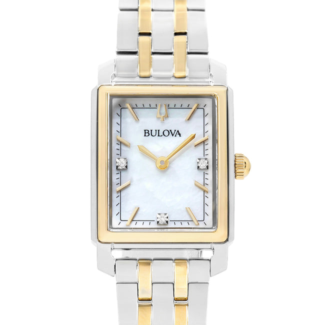Bulova Women's 98P220 Sutton Tank 21mm Quartz